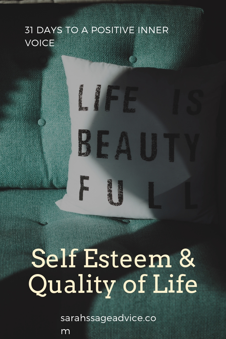 31 Days To A Positive Inner Voice: Self Esteem And Quality Of Life ...